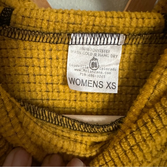 Melanzana | Women’s Micro Grid Dress in Yellow Gold| XS | Vintage - Picture 4 of 5